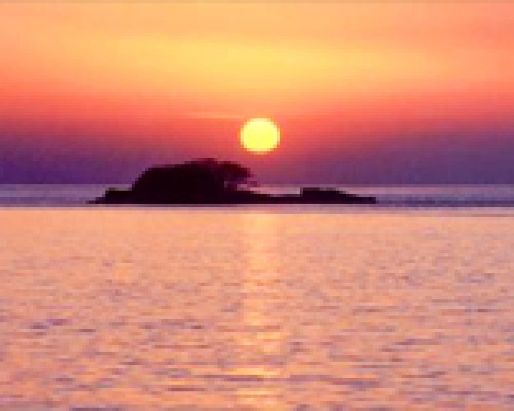 해넘이마을 석양즐기기